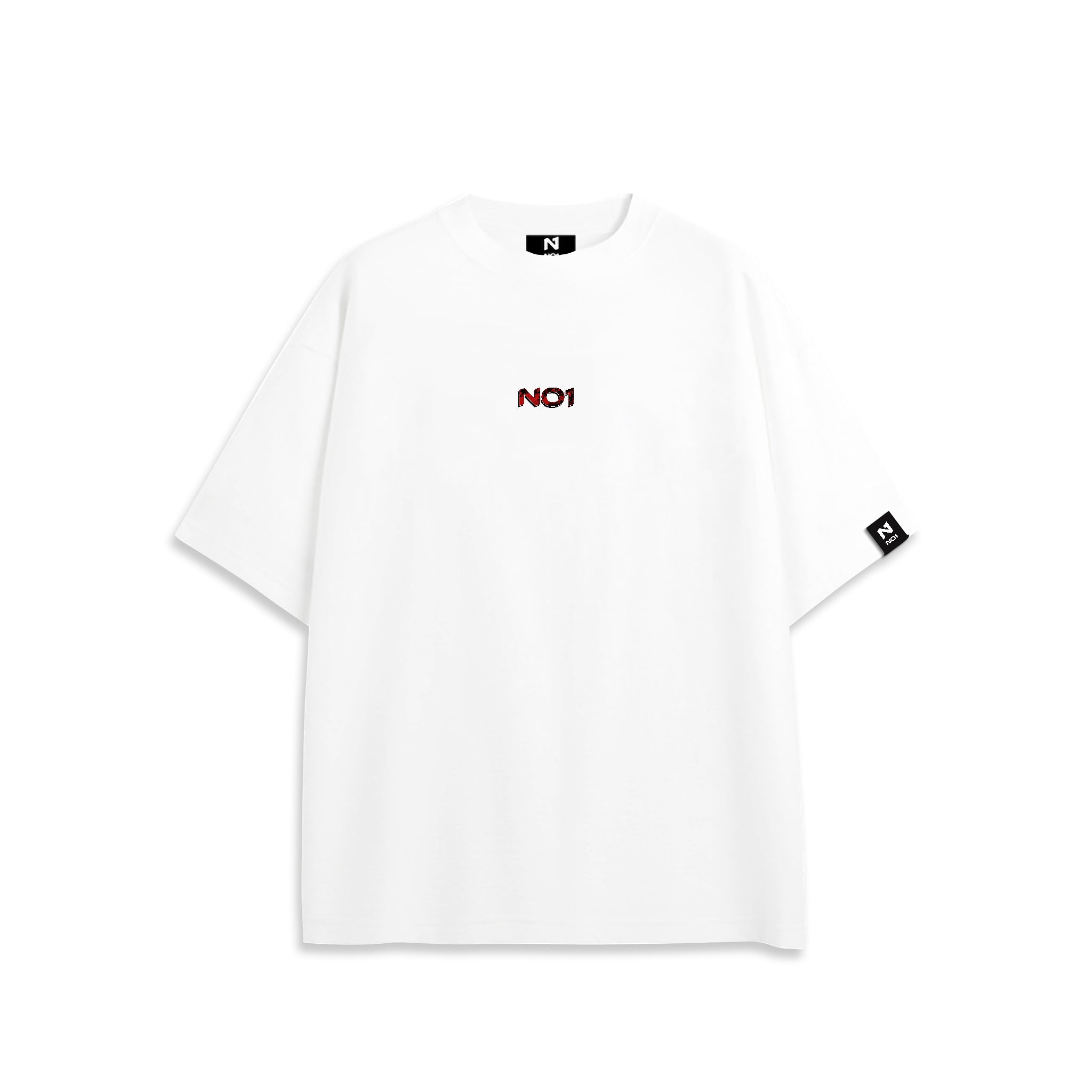 Nothing Happened Oversized Anime Tshirt Front