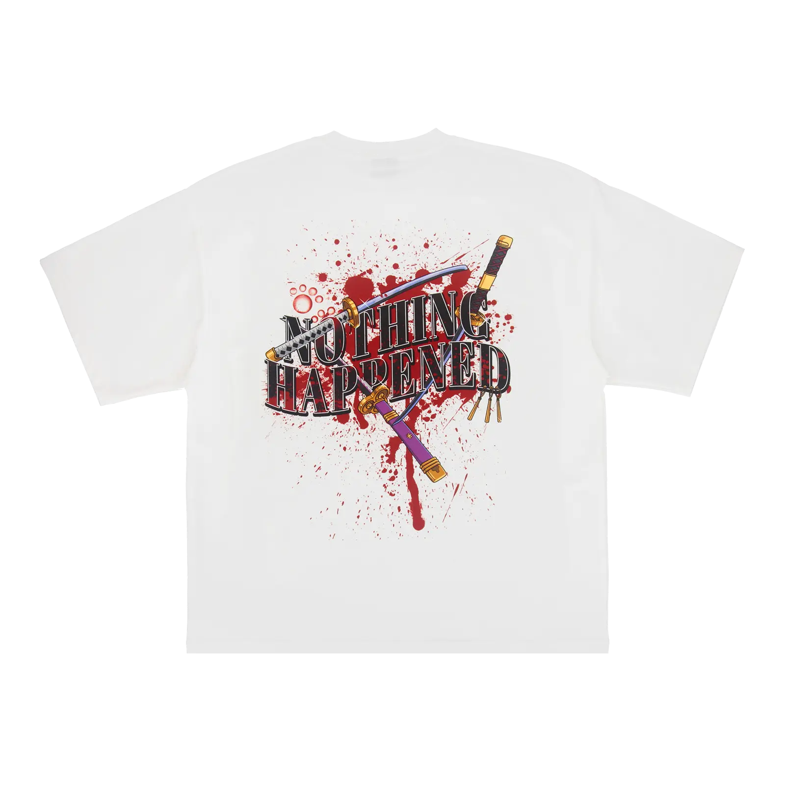 One Piece Tshirt Nothing Happened Back