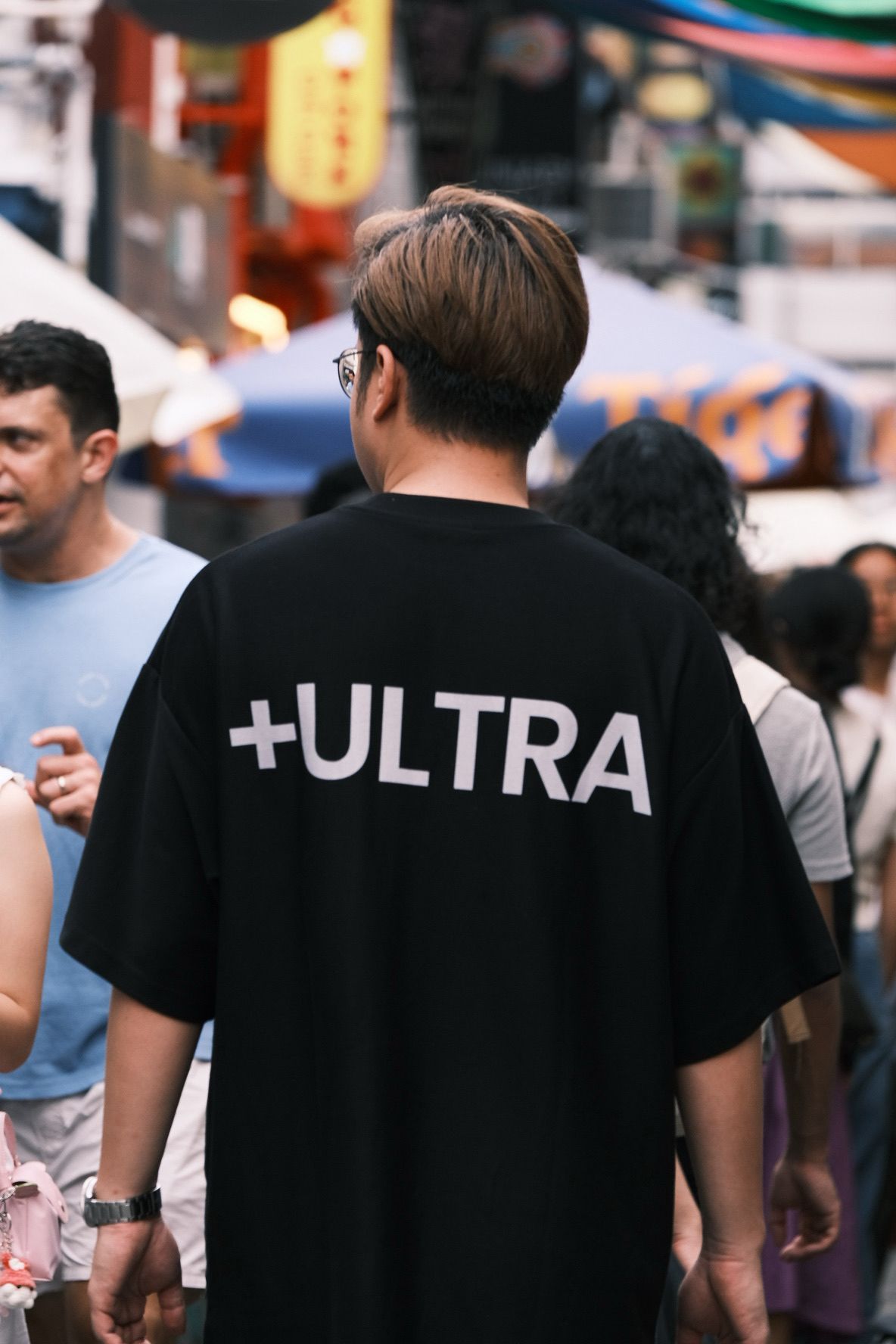 +ULTRA Oversized Anime T-shirt Back
